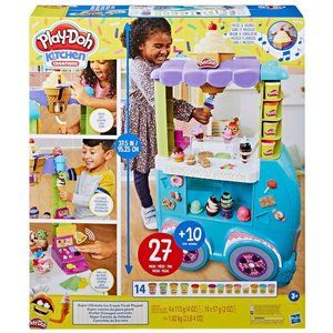 New Play-Doh Kitchen Creations, Super Ultimate Ice Cream Truck Playset